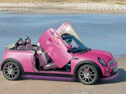 粉色跑车 你喜欢那一款
