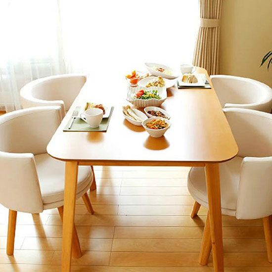 简约清爽自然系 8款日式实木餐桌
