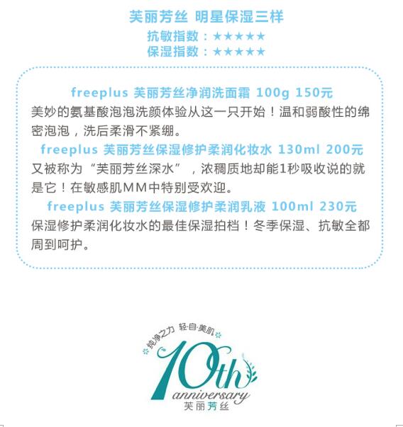 冬季肌肤SOS,抗敏沙拉做起来--芙丽芳丝十周年沙龙系列