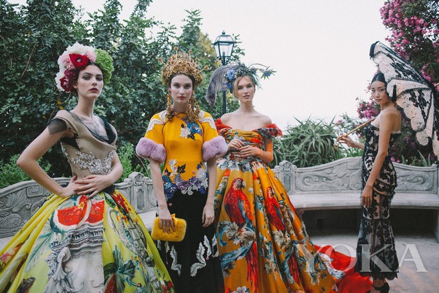 Dolce&Gabbana 2015秋冬高级定制，在意大利Portofino举办