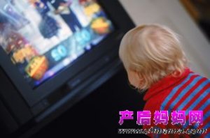 孩子特爱看电视